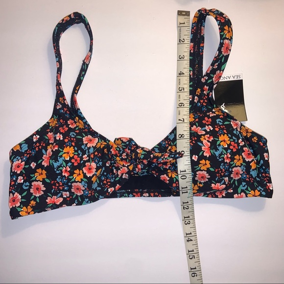 Sea Angel XL Swim Millie Bow Crop Bikini Top - Picture 16 of 16